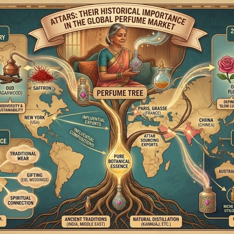 What Is Attar? The Ancient Perfume the World Is Just Discovering.