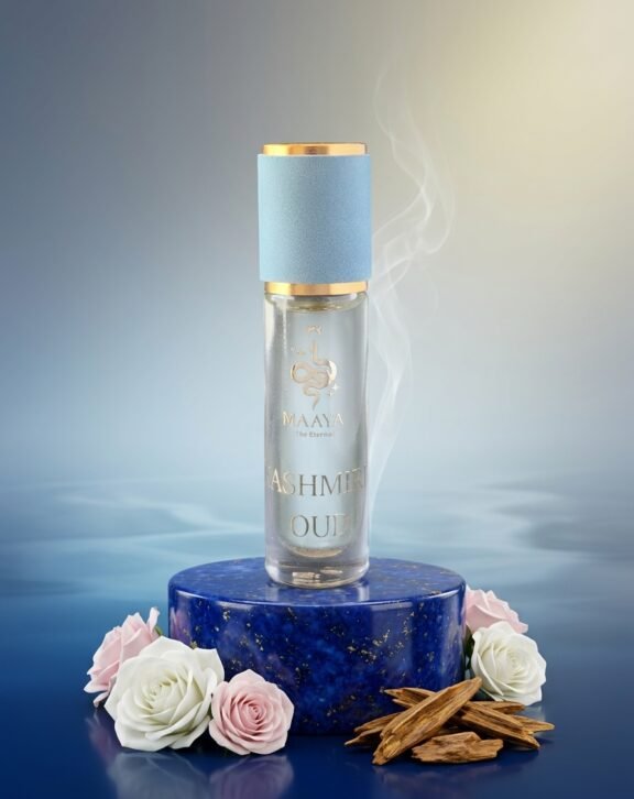 Kashmir Oud & Damask Rose Attar Oil / زيت عطر كشمير عود ووردة دمشق